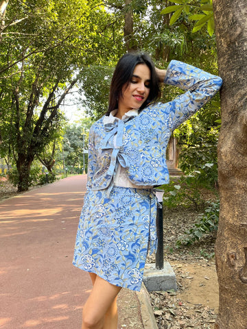 Orchid Jacket With Skort