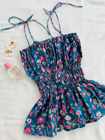 Clare Tie-Up Strap Top