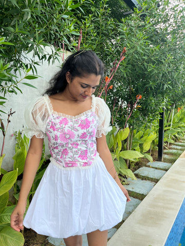 Peony Corset Top