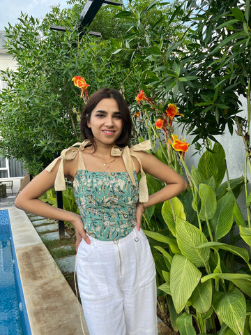 Mintie Corset Top