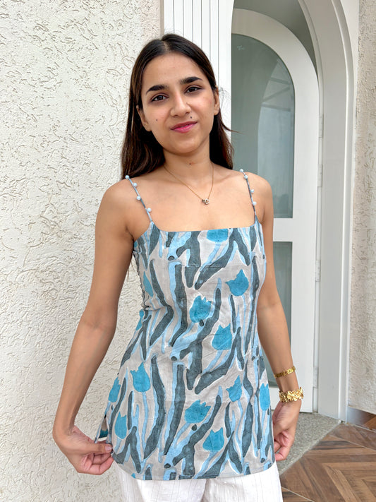 Jiya Grey short Kurti