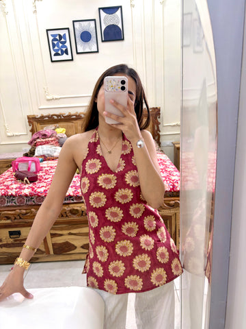 Sunflower short Kurti