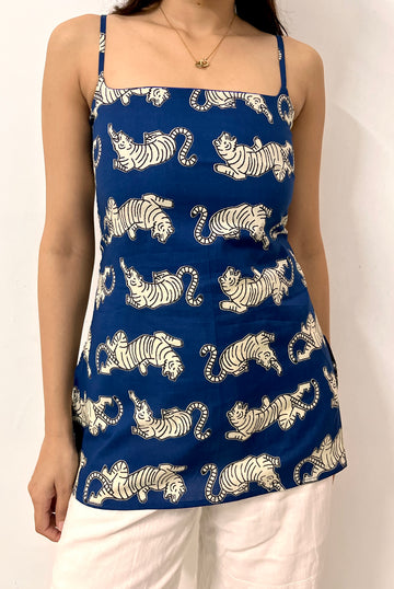 Jiya Indigo Printed Kurti