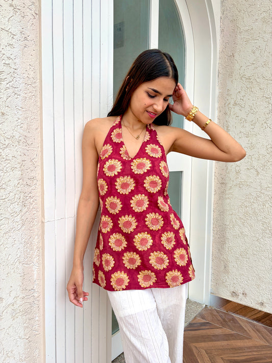 Sunflower short Kurti