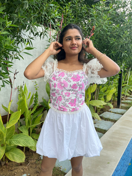Peony Corset Top