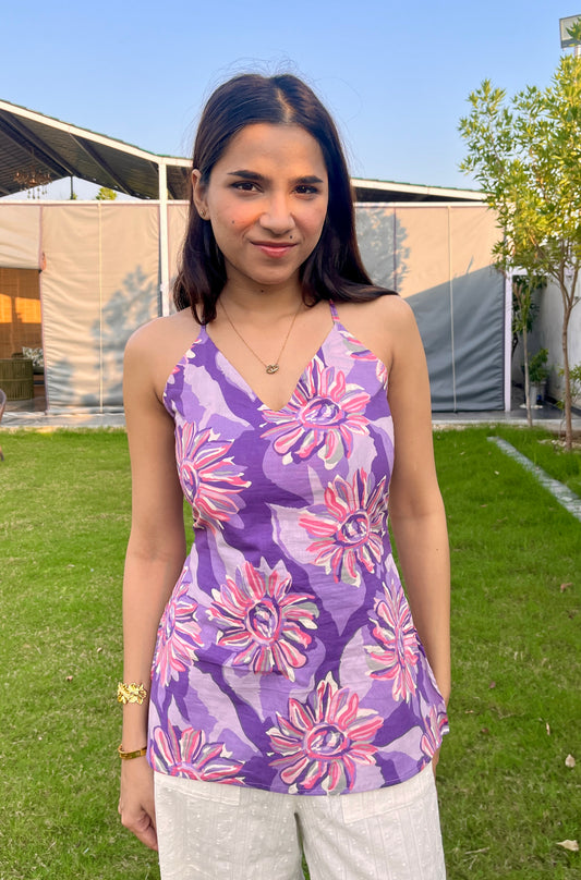 Riva Purple short Kurti