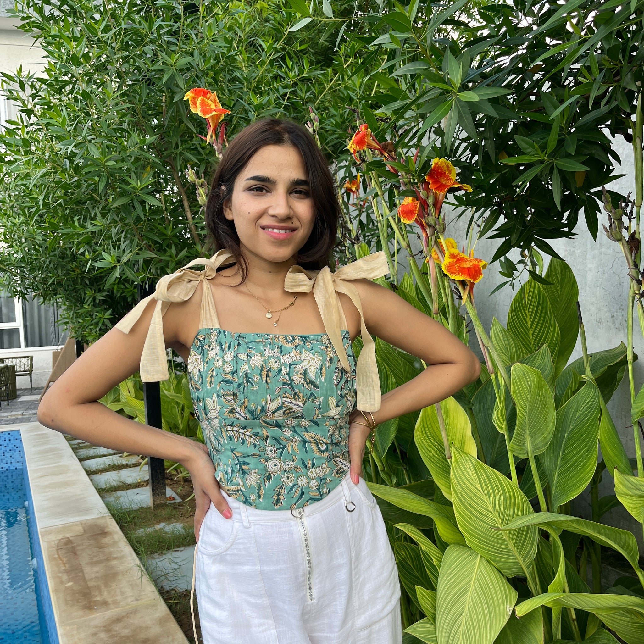 Mintie Corset Top
