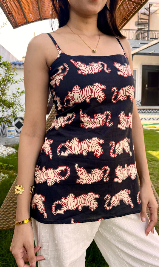 Jiya Black short Kurti