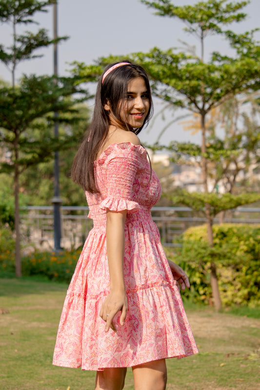 Scarlett Dress, Peaches